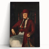 Modern Wall Art - Portrait of Mrs. Chester Dale in Rich Impressionist Style