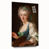Classic Romantic Paintings - Anne Vallayer-Coster Portrait Canvas Art