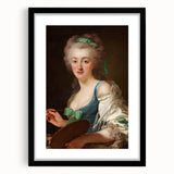 Classic Romantic Paintings - Anne Vallayer-Coster Portrait Canvas Art