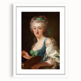 Classic Romantic Paintings - Anne Vallayer-Coster Portrait Canvas Art
