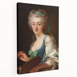 Classic Romantic Paintings - Anne Vallayer-Coster Portrait Canvas Art
