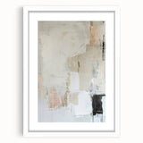Modern Dining Room Art - Neutral Abstract Framed Dining Room Prints