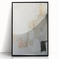 Modern Dining Room Art - Neutral Abstract Framed Dining Room Prints