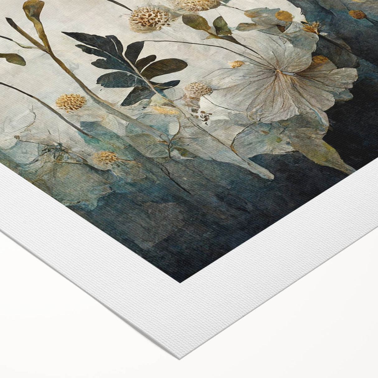 Vibrant abstract floral wall art on rolled canvas, showcasing bold colors and intricate designs, perfect for modern home decor. Ideal for enhancing interior aesthetics.