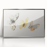 Framed acrylic artwork showcasing a vibrant silver-toned animal design, perfect for modern home decor, highlighting intricate details and artistic flair.