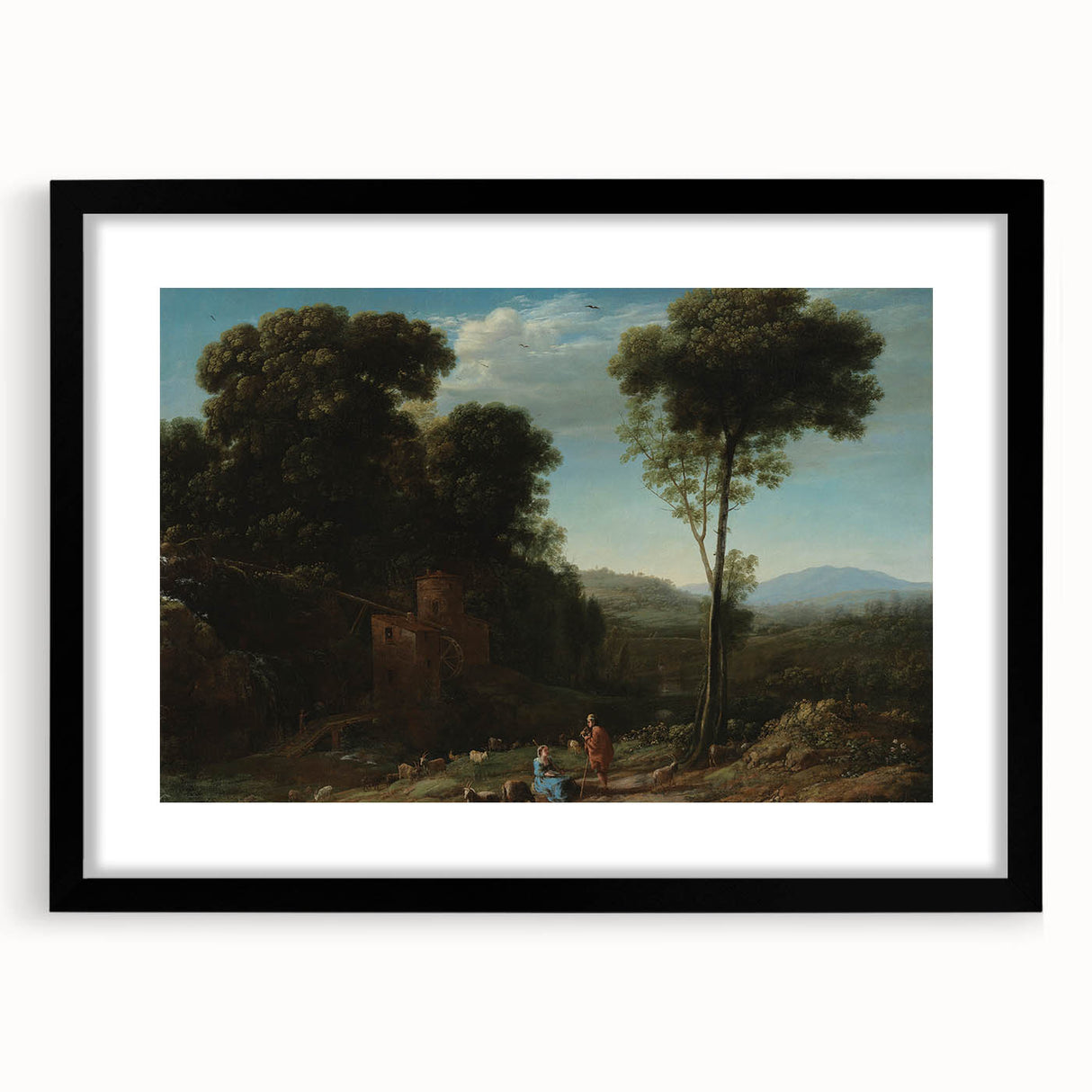 Antique Art Print for Classic Home Decor