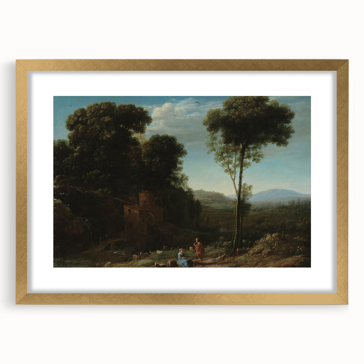 Antique Art Print for Classic Home Decor