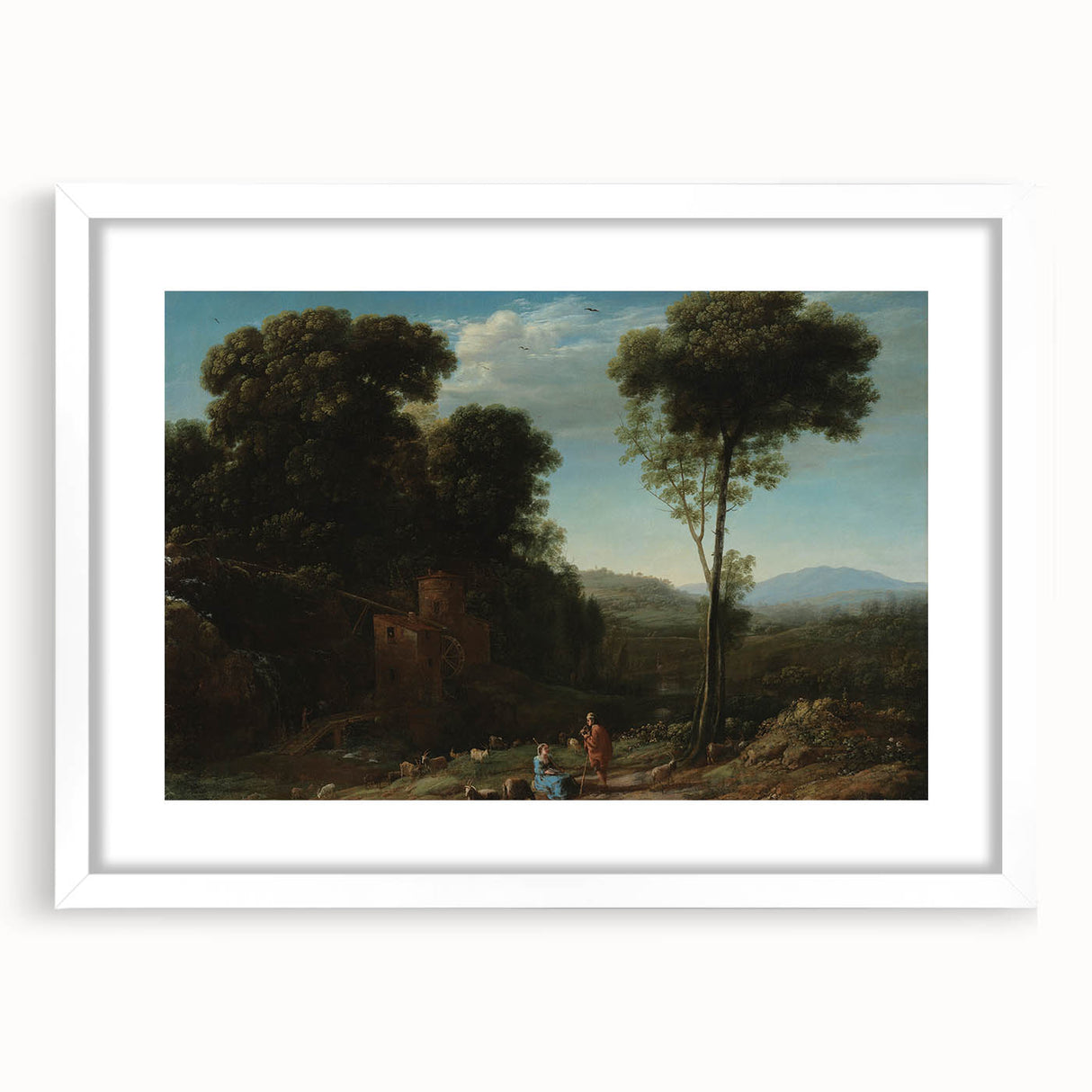 Antique Art Print for Classic Home Decor