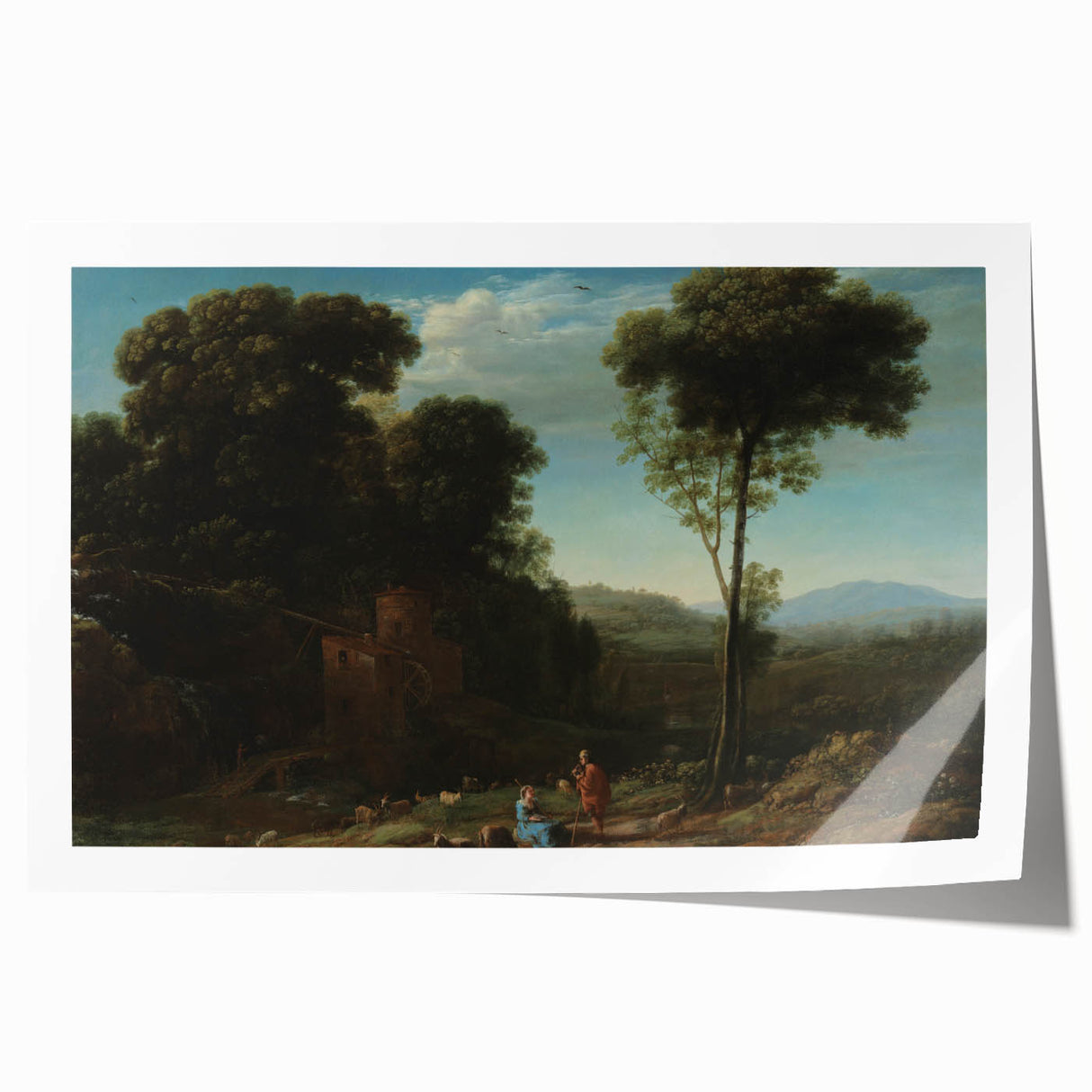 Antique Art Print for Classic Home Decor
