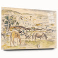 Expressionist Art - Horses in Landscape by Jules Pascin