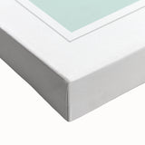 Large art canvas featuring a black and white landscape painting, ideal for bedroom wall decor.