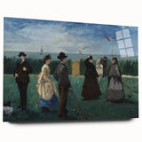 Impressionist Wall Art - The Croquet Game by Edouard Manet Print