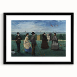 Impressionist Wall Art - The Croquet Game by Edouard Manet Print