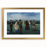 Impressionist Wall Art - The Croquet Game by Edouard Manet Print