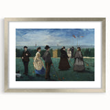 Impressionist Wall Art - The Croquet Game by Edouard Manet Print