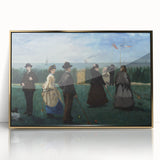 Impressionist Wall Art - The Croquet Game by Edouard Manet Print