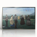 Impressionist Wall Art - The Croquet Game by Edouard Manet Print