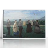 Impressionist Wall Art - The Croquet Game by Edouard Manet Print