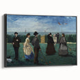 Impressionist Wall Art - The Croquet Game by Edouard Manet Print