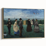 Impressionist Wall Art - The Croquet Game by Edouard Manet Print