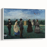 Impressionist Wall Art - The Croquet Game by Edouard Manet Print
