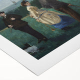 Impressionist Wall Art - The Croquet Game by Edouard Manet Print