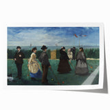 Impressionist Wall Art - The Croquet Game by Edouard Manet Print