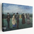 Impressionist Wall Art - The Croquet Game by Edouard Manet Print