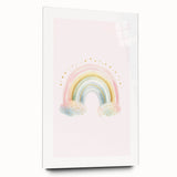 Watercolor Rainbow Print for Kids Room - Girls Room Wall Art