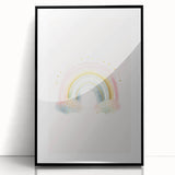 Watercolor Rainbow Print for Kids Room - Girls Room Wall Art
