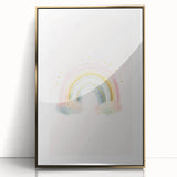 Watercolor Rainbow Print for Kids Room - Girls Room Wall Art