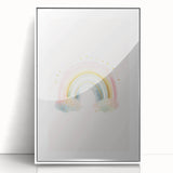 Watercolor Rainbow Print for Kids Room - Girls Room Wall Art