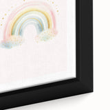 Watercolor Rainbow Print for Kids Room - Girls Room Wall Art