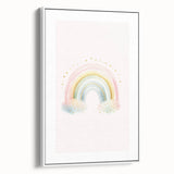 Watercolor Rainbow Print for Kids Room - Girls Room Wall Art