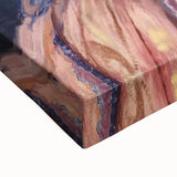 Modern Wall Art - Elegant Woman in Purple Dress - Contemporary Art Print