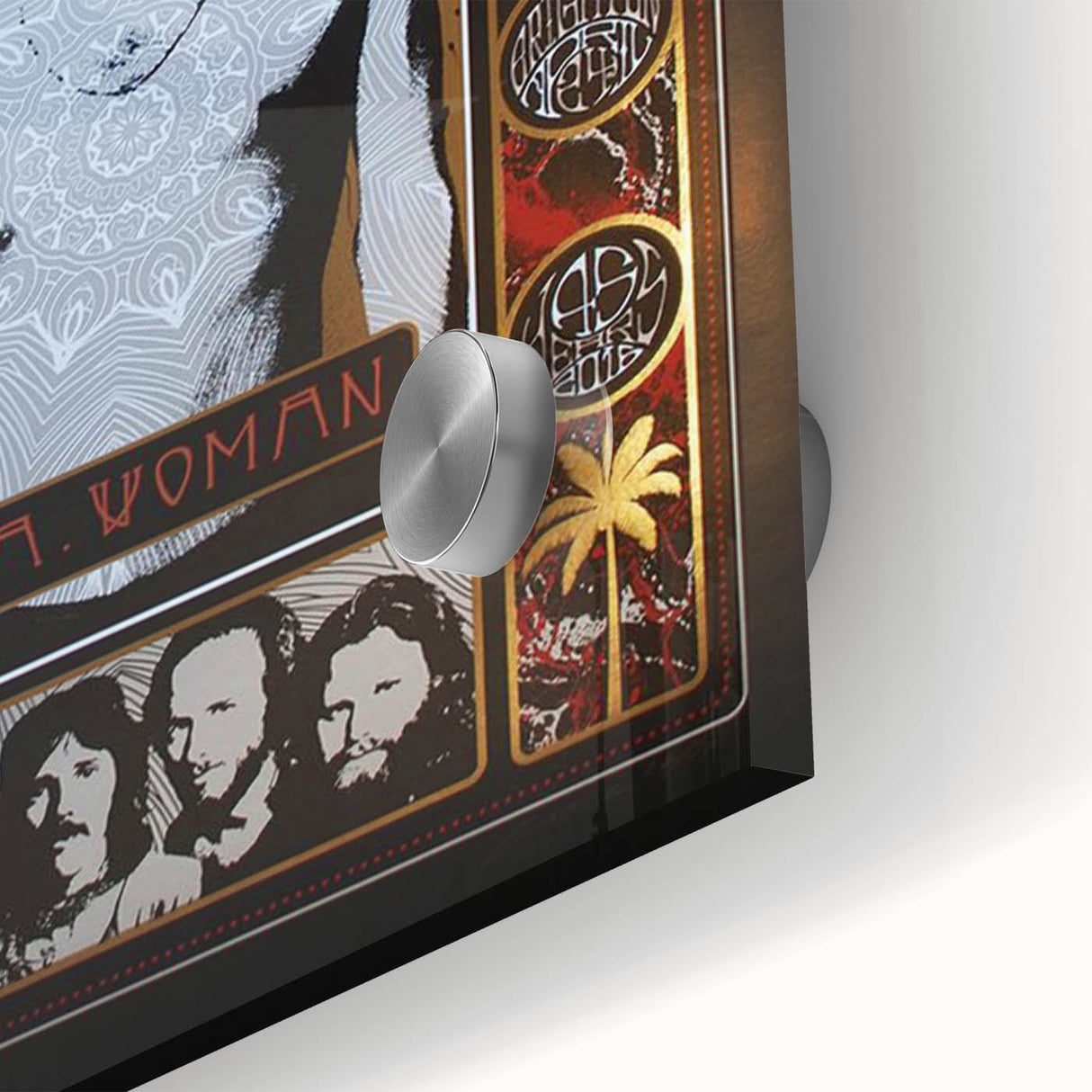 The Doors L.A. Woman Album Poster - Vintage Music Art