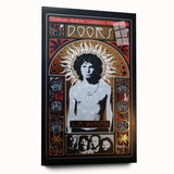 The Doors L.A. Woman Album Poster - Vintage Music Art