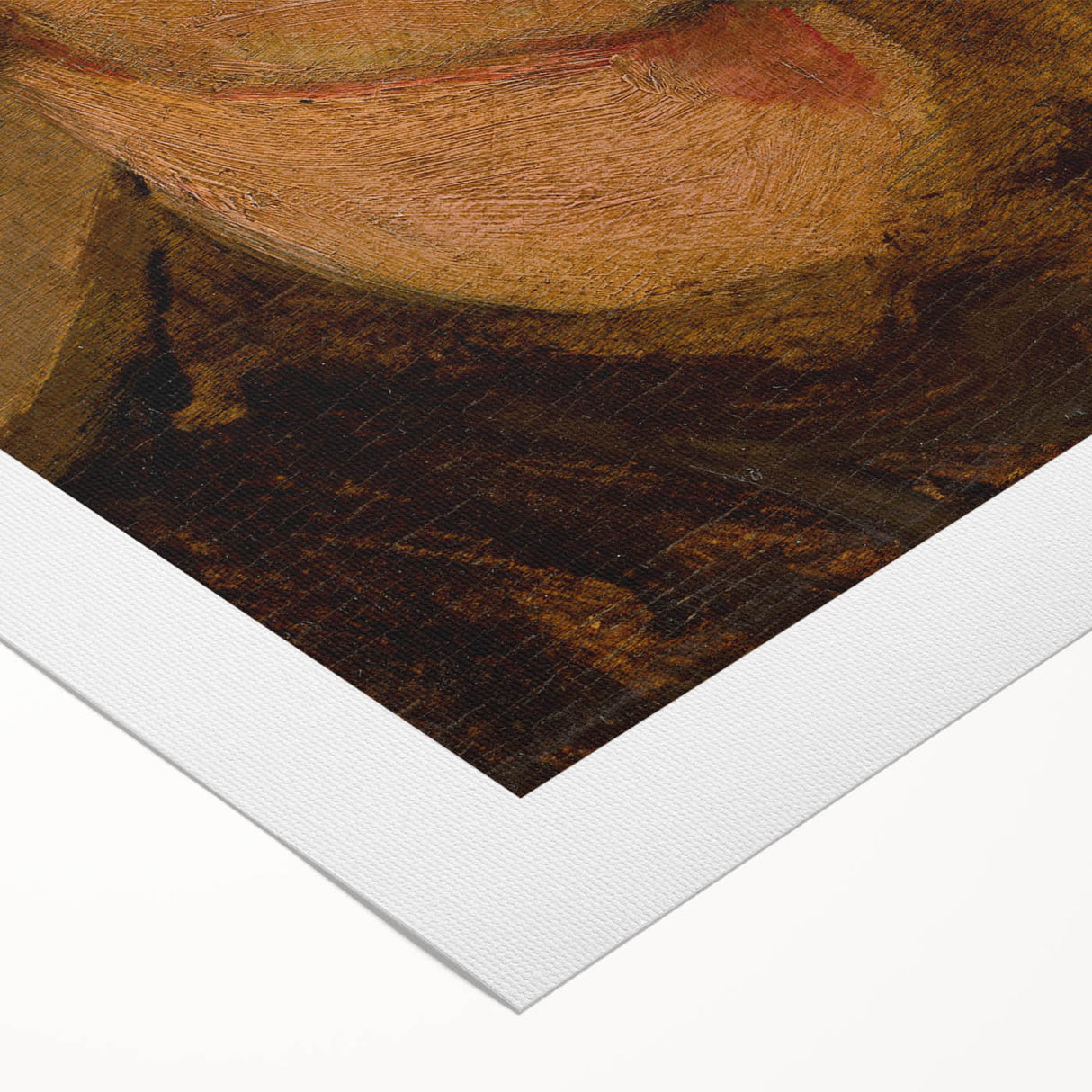 Head of a Laborer Realism Art Print - Ladislav Mednyánszky Portrait Canvas