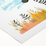 Boys Room Wall Art - Zebra Safari Kids Wall Art for Nursery