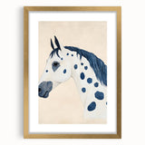 Elegant Horse Nursery Wall Art – Kids Room & Baby Room Decor