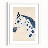 Elegant Horse Nursery Wall Art – Kids Room & Baby Room Decor