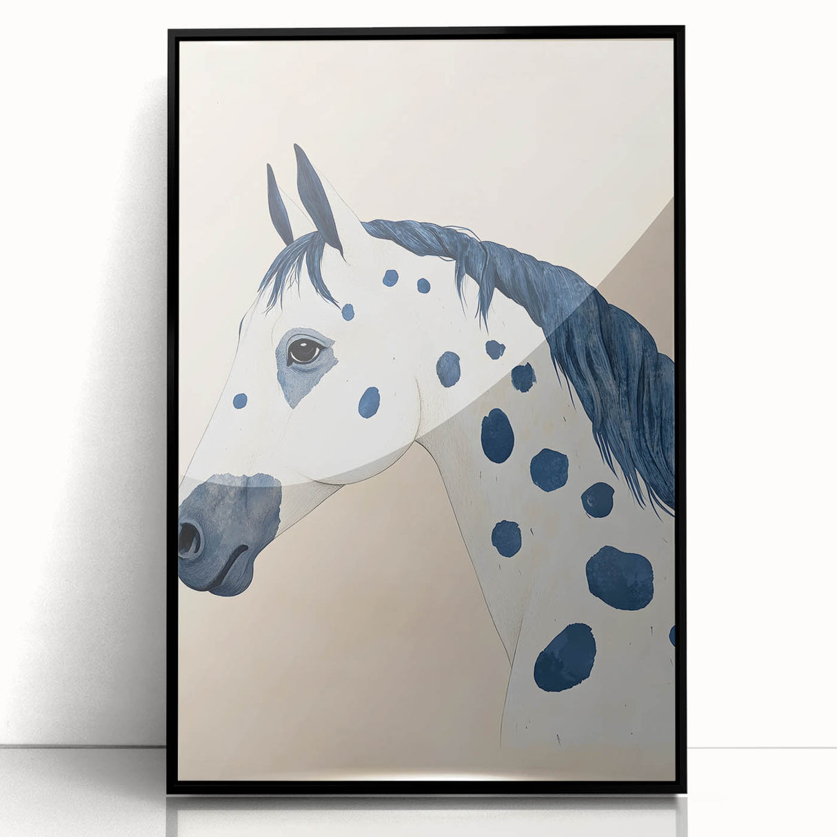 Elegant Horse Nursery Wall Art – Kids Room & Baby Room Decor
