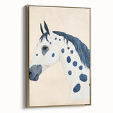 Elegant Horse Nursery Wall Art – Kids Room & Baby Room Decor