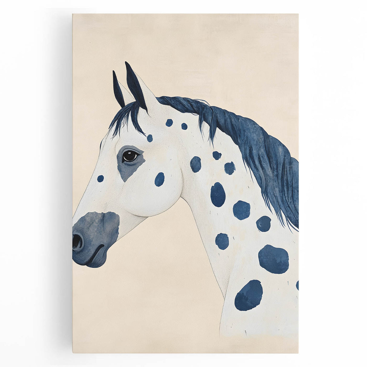 Elegant Horse Nursery Wall Art – Kids Room & Baby Room Decor