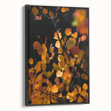 Black and white landscape art painting on framed canvas, featuring a vintage poster style, ideal for bedroom wall decor.