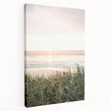 Large canvas print depicting a bright, abstract design in vivid summer colors, suitable for kitchen wall art.