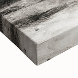 Modern Wall Art - Strange Flower Abstract Portrait in Monochromatic Style