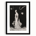 Modern Wall Art - Haunting Abstract Monochrome by Odilon Redon