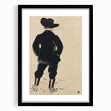 Modern Wall Art - Aristide Bruant Minimalist Poster by Toulouse-Lautrec