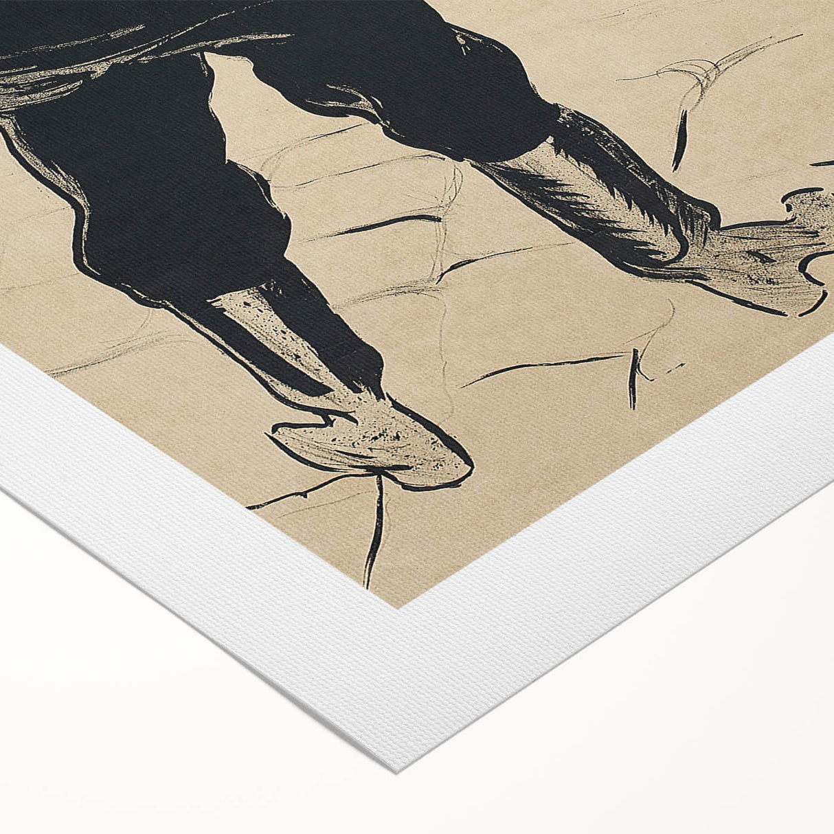 Modern Wall Art - Aristide Bruant Minimalist Poster by Toulouse-Lautrec